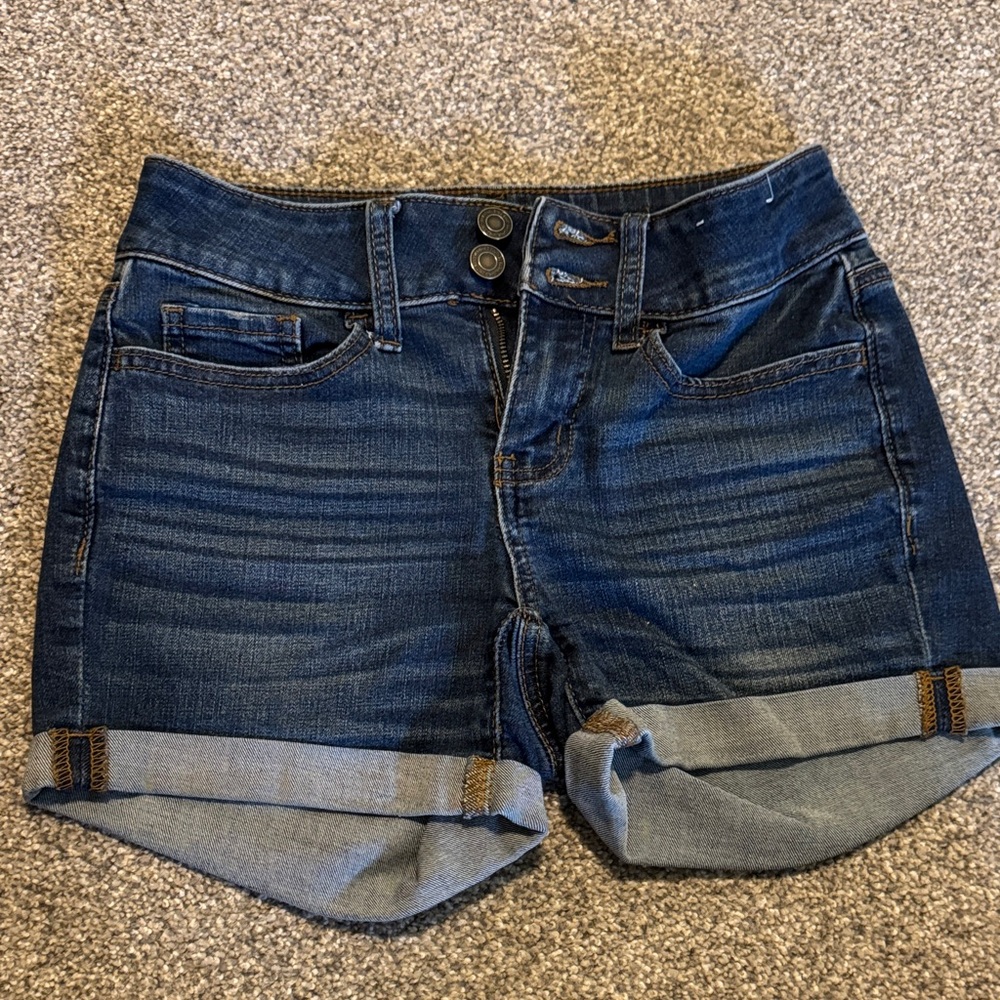 SO Dark Blue Jean Shorts